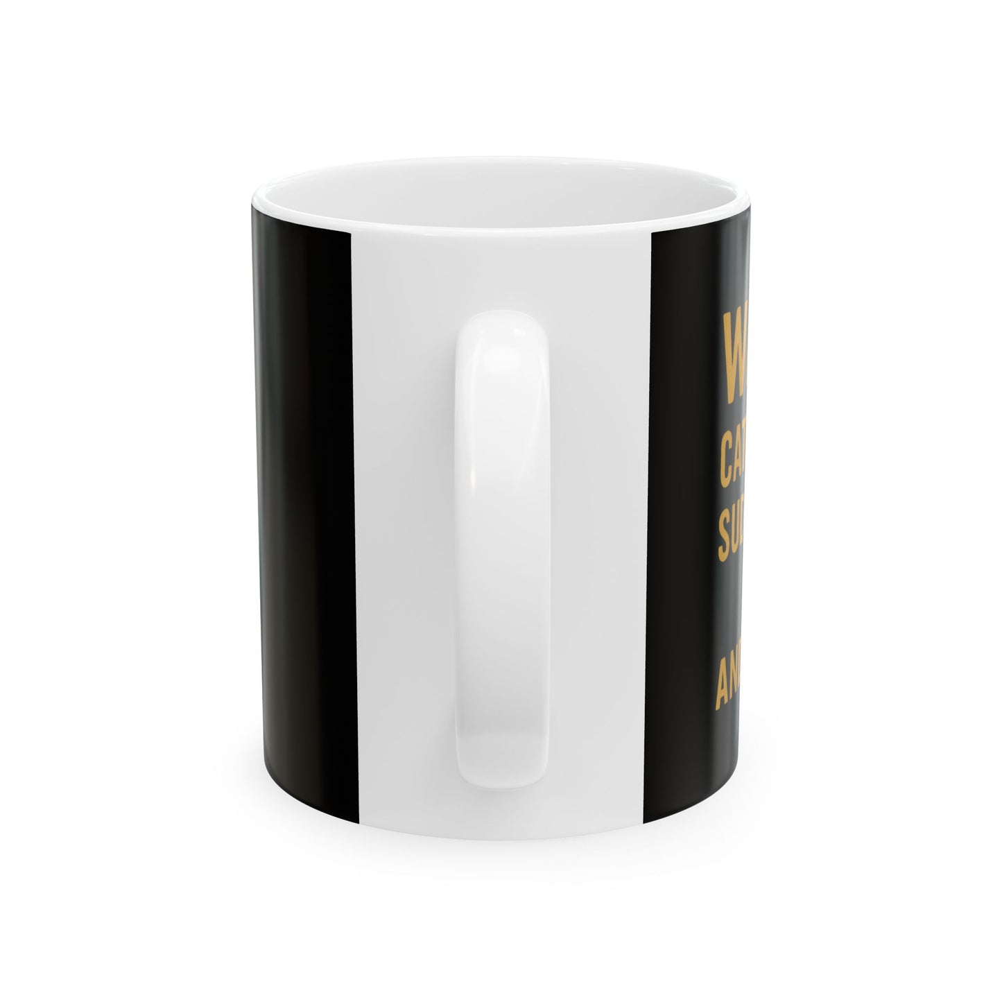 Warning Ceramic Mug - 11oz & 15oz
