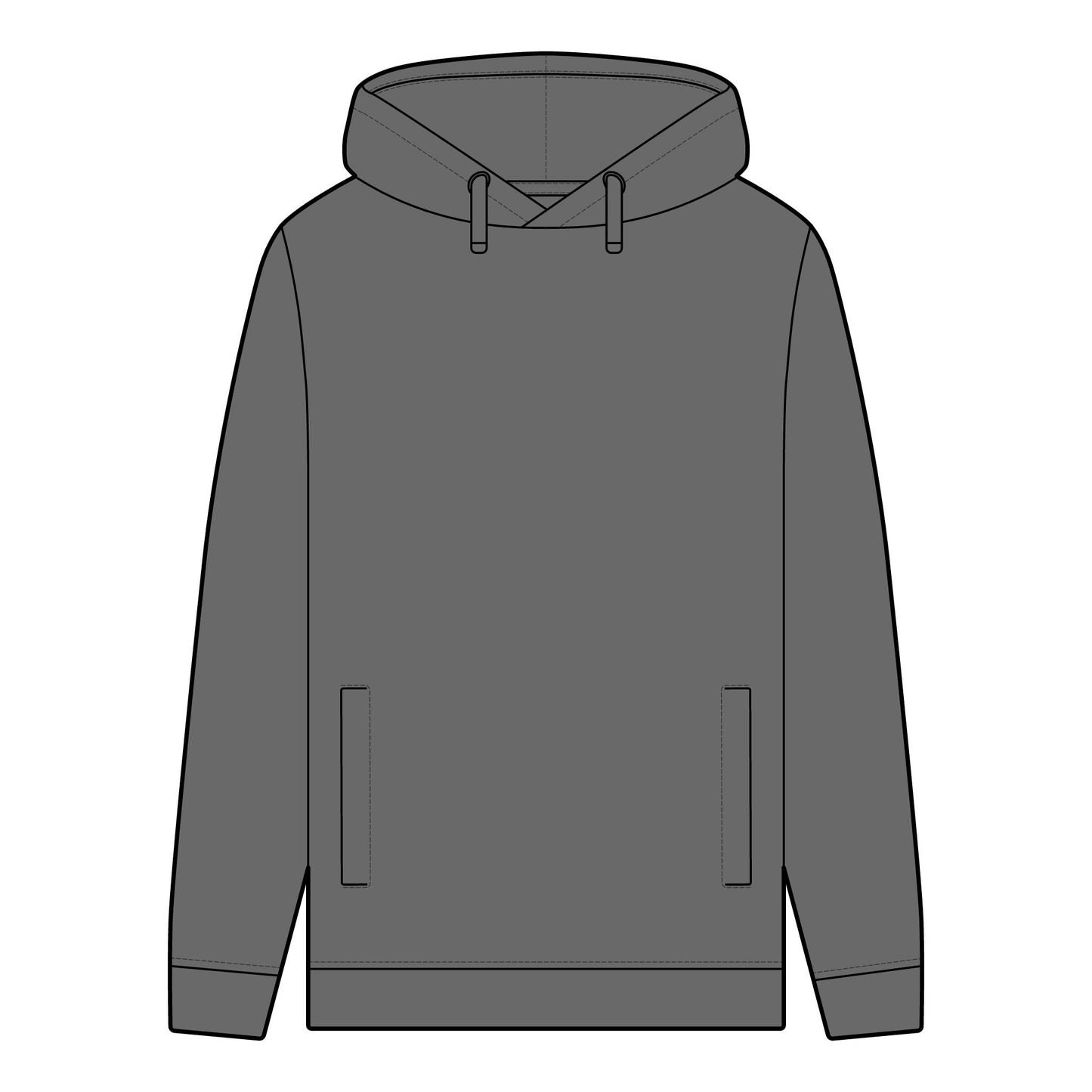 Men's Organic Hoodie - Explore, Dream, Discover, Smile