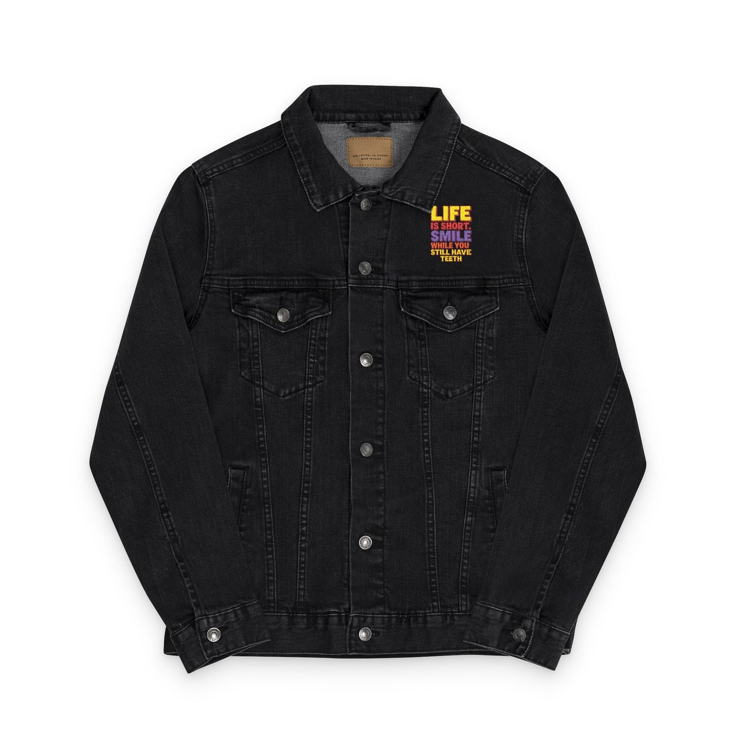 Unisex Denim Jacket (Embroidery)