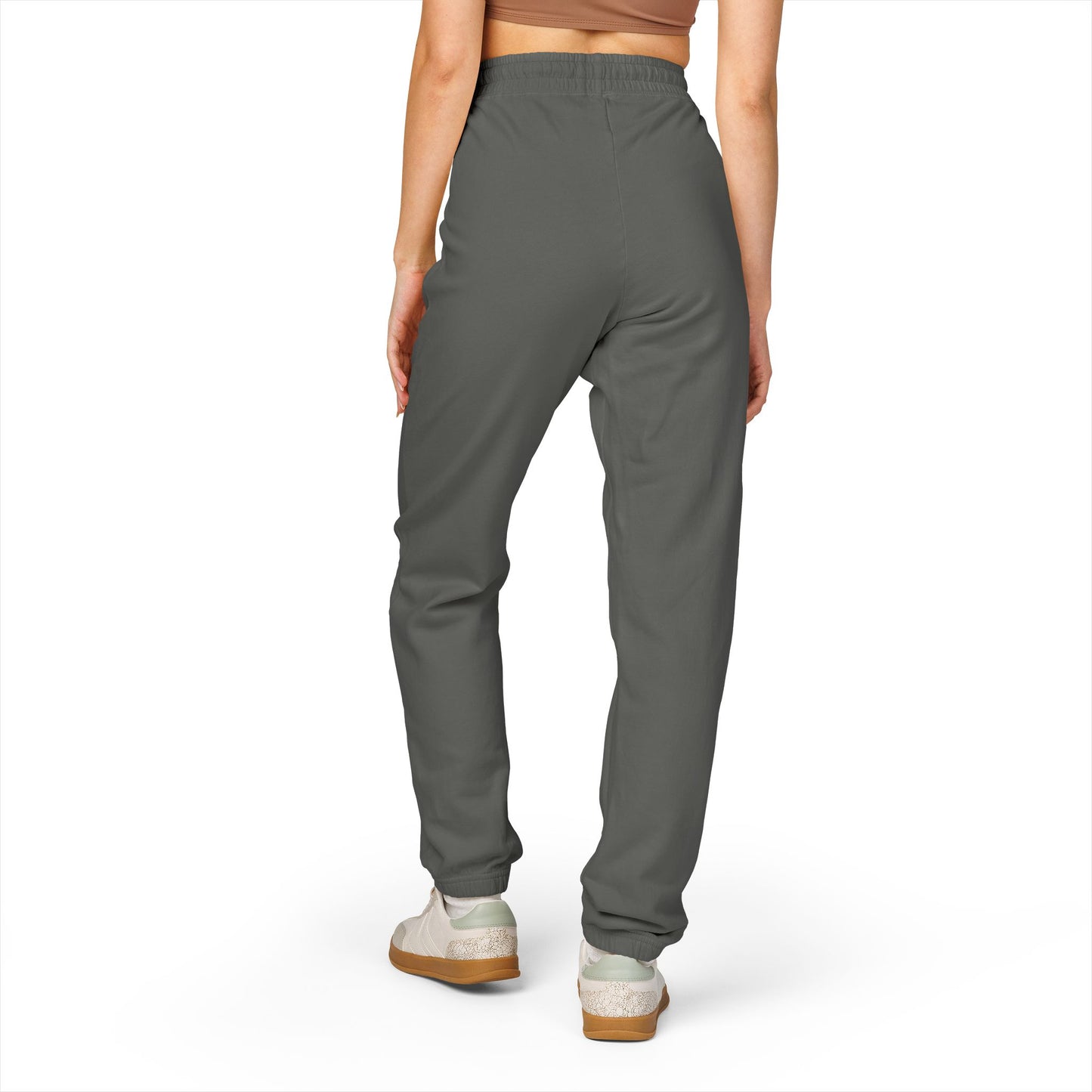 Fleece Sweatpants — Minimal Vertical Script Joggers