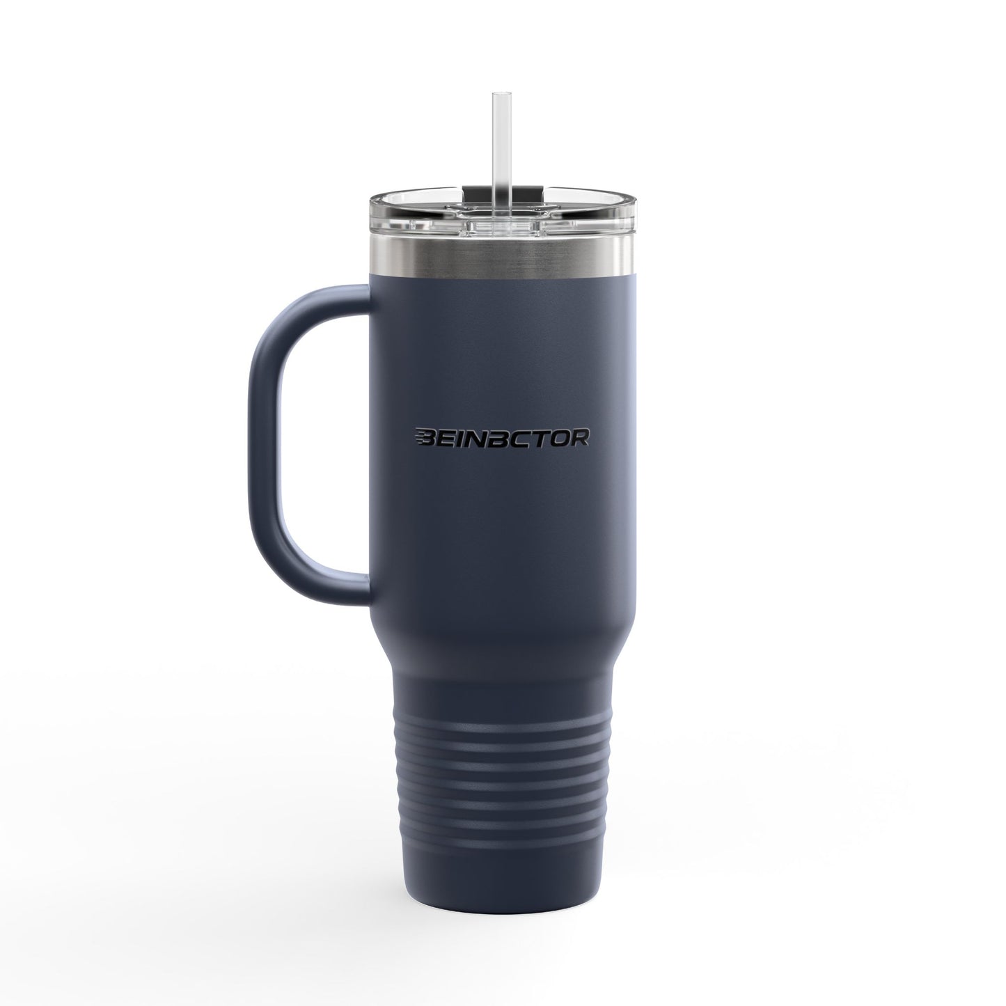 40oz Insulated Travel Mug – Neon Paw Heart Design | Pet Lover Tumbler