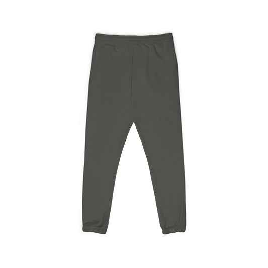 Fleece Sweatpants — Minimal Vertical Script Joggers